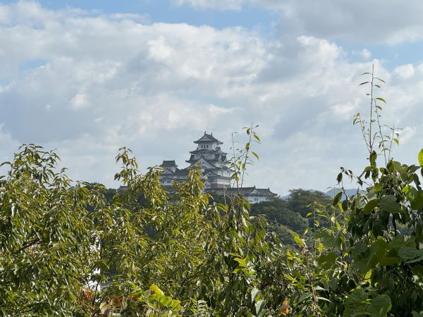 景福寺公園から見た姫路城