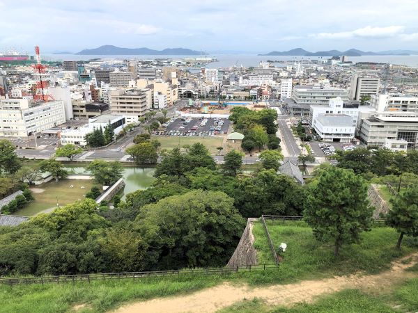 天守からの眺め